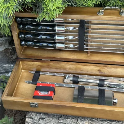 Подарочный набор Mzavod Казак темный - 2 Подарочный набор Mzavod Казак темный - 2 - Robinzon.ua