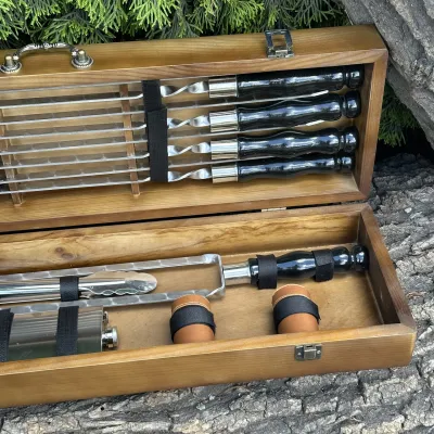 Подарочный набор Mzavod Казак темный - 3 Подарочный набор Mzavod Казак темный - 3 - Robinzon.ua