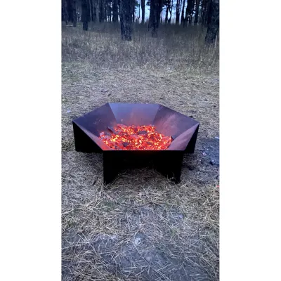 Кострова чаша Mzavod Аура 100х100х30см 4мм - 1 - Robinzon.ua