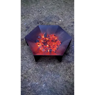 Кострова чаша Mzavod Аура 100х100х30см 4мм - 2 - Robinzon.ua