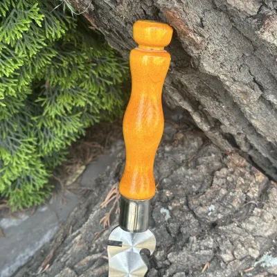 Вилка Mzavod з дерев'яною ручкою для зняття м'яса 280х2мм світла - 3 Вилка Mzavod з дерев'яною ручкою для зняття м'яса 280х2мм світла - 3 - Robinzon.ua