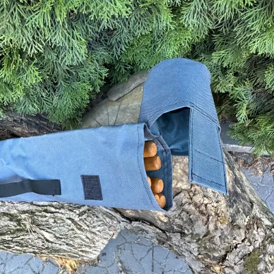 Чехол-тубус Mzavod с клапаном на липучке на 10 шампуров серый - 1 - Robinzon.ua