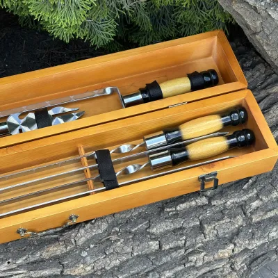 Подарочный набор Mzavod ШашлыКейс светлый - 1 - Robinzon.ua