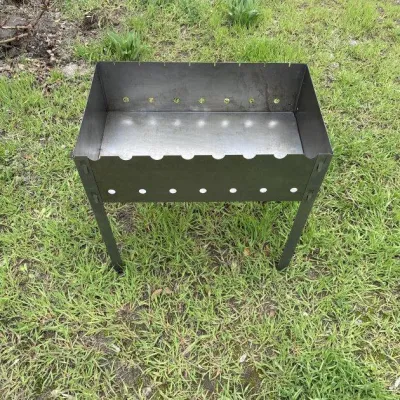 Розбірний мангал Mzavod Турист на 8 шампурів 0.5мм - 1 - Robinzon.ua