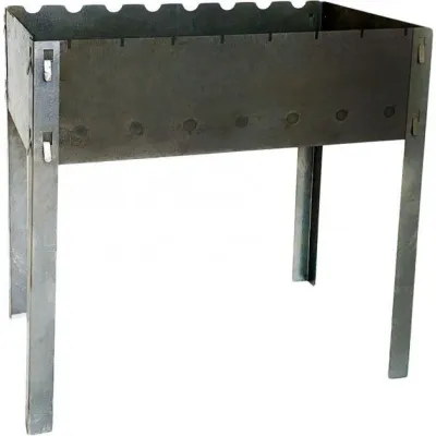 Розбірний мангал Mzavod Турист на 8 шампурів 0.5мм - 2 - Robinzon.ua