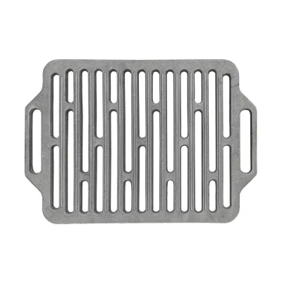 Універсальна чавунна Решітка-гриль Mzavod з ручками 420х300мм - 1 Універсальна чавунна Решітка-гриль Mzavod з ручками 420х300мм - 1 - Robinzon.ua