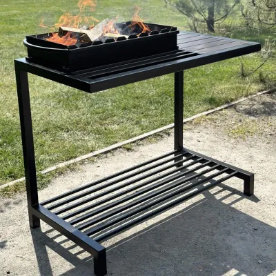 Мангал Mzavod Локі на 9 шампурів 4мм в стилі LOFT - 3 - Robinzon.ua