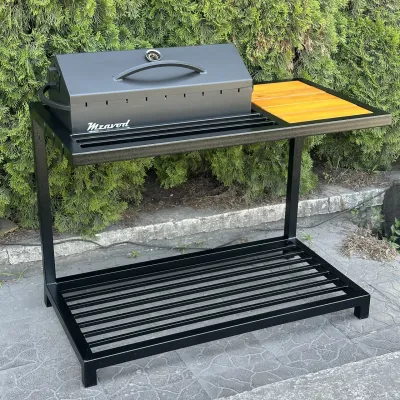 Мангал-барбекю Mzavod Локі на 9 шампурів 4мм в стилі LOFT - 1 Мангал-барбекю Mzavod Локі на 9 шампурів 4мм в стилі LOFT - 1 - Robinzon.ua