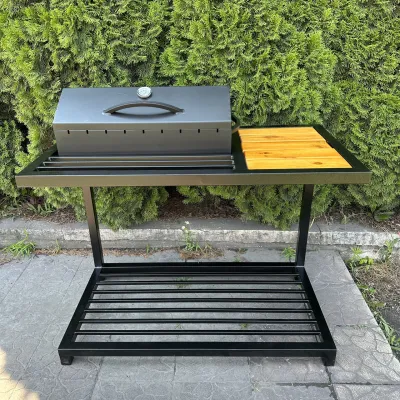 Мангал-барбекю Mzavod Локі на 9 шампурів 4мм в стилі LOFT - 2 Мангал-барбекю Mzavod Локі на 9 шампурів 4мм в стилі LOFT - 2 - Robinzon.ua