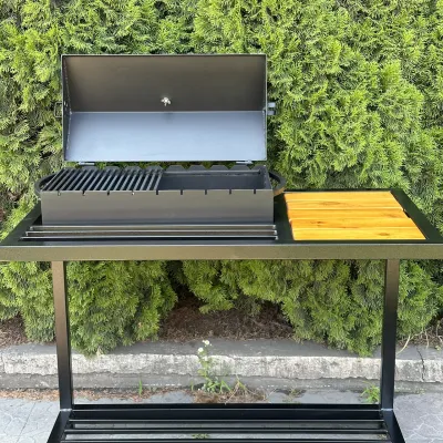 Мангал-барбекю Mzavod Локі на 9 шампурів 4мм в стилі LOFT - 3 Мангал-барбекю Mzavod Локі на 9 шампурів 4мм в стилі LOFT - 3 - Robinzon.ua