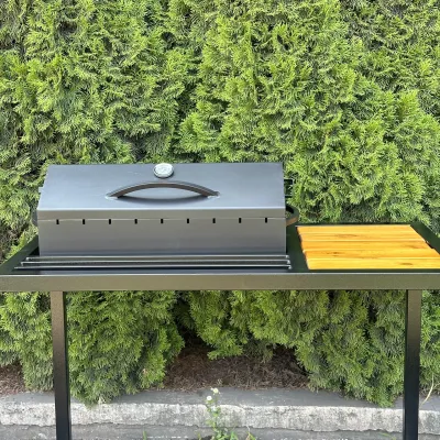 Мангал-барбекю Mzavod Локі на 9 шампурів 4мм в стилі LOFT - 4 Мангал-барбекю Mzavod Локі на 9 шампурів 4мм в стилі LOFT - 4 - Robinzon.ua