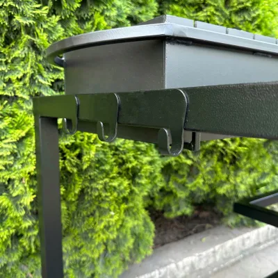 Мангал Mzavod Одін на 9 шампурів 4мм в стилі LOFT - 3 Мангал Mzavod Одін на 9 шампурів 4мм в стилі LOFT - 3 - Robinzon.ua