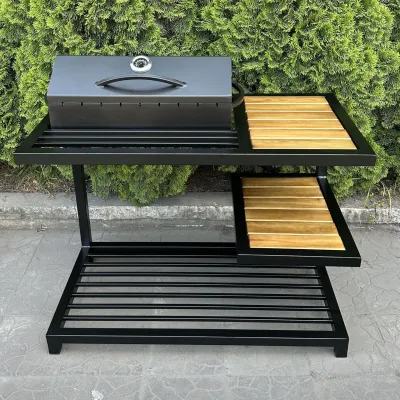 Мангал-барбекю Mzavod Одін на 9 шампурів 4мм в стилі LOFT - 1 Мангал-барбекю Mzavod Одін на 9 шампурів 4мм в стилі LOFT - 1 - Robinzon.ua