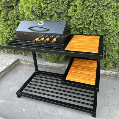 Мангал-барбекю Mzavod Одін на 9 шампурів 4мм в стилі LOFT - 5 Мангал-барбекю Mzavod Одін на 9 шампурів 4мм в стилі LOFT - 5 - Robinzon.ua