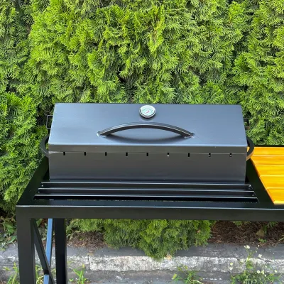 Мангал-барбекю Mzavod Тор на 9 шампурів 4мм в стилі LOFT - 5 Мангал-барбекю Mzavod Тор на 9 шампурів 4мм в стилі LOFT - 5 - Robinzon.ua