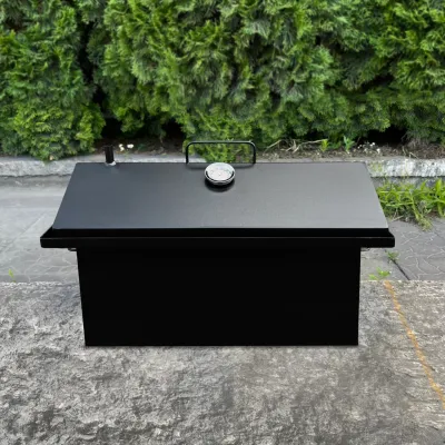 Коптильня Mzavod Ісіда на 27л 2мм з термометром - 1 Коптильня Mzavod Ісіда на 27л 2мм з термометром - 1 - Robinzon.ua