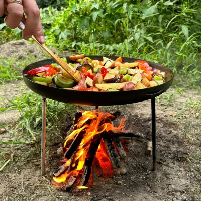 Сковорода з диску Mzavod Фрея 40см - 2 Сковорода з диску Mzavod Фрея 40см - 2 - Robinzon.ua