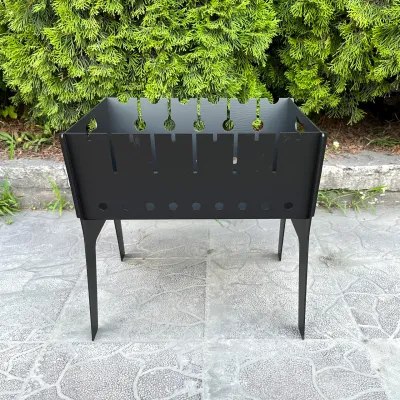 Розбірний мангал Mzavod Фенікс на 6 шампурів 2мм - 1 Розбірний мангал Mzavod Фенікс на 6 шампурів 2мм - 1 - Robinzon.ua