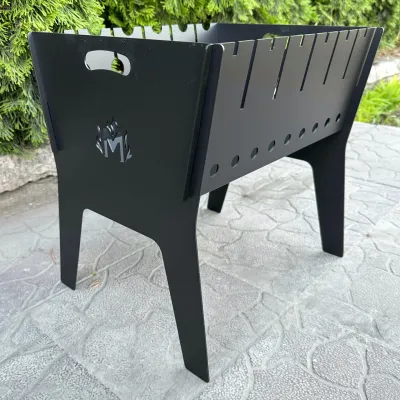 Розбірний мангал Mzavod Фенікс на 6 шампурів 3мм - 2 Розбірний мангал Mzavod Фенікс на 6 шампурів 3мм - 2 - Robinzon.ua