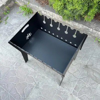 Розбірний мангал Mzavod Фенікс на 6 шампурів 3мм - 3 Розбірний мангал Mzavod Фенікс на 6 шампурів 3мм - 3 - Robinzon.ua