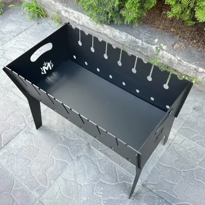 Розбірний мангал Mzavod Фенікс на 8 шампурів 3мм - 1 Розбірний мангал Mzavod Фенікс на 8 шампурів 3мм - 1 - Robinzon.ua