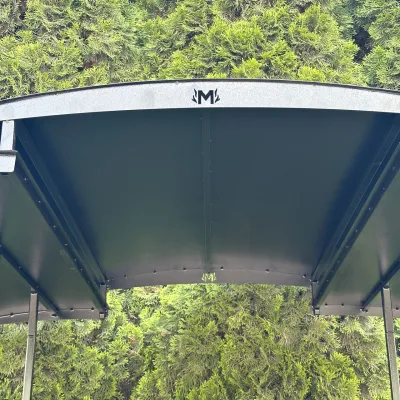 Мангал Mzavod Зевс на 12 шампуров 3мм с крышей - 3 Мангал Mzavod Зевс на 12 шампуров 3мм с крышей - 3 - Robinzon.ua