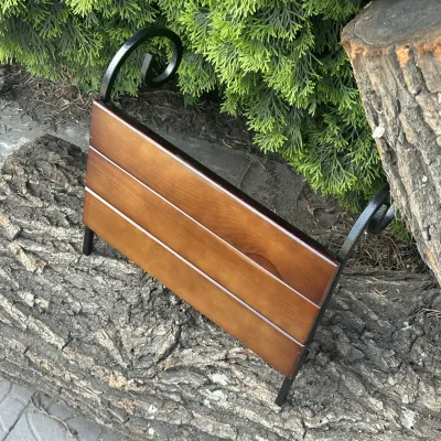 Бічна полиця Mzavod для мангалу Зевс на 12 шампурів темне дерево - 1 Бічна полиця Mzavod для мангалу Зевс на 12 шампурів темне дерево - 1 - Robinzon.ua