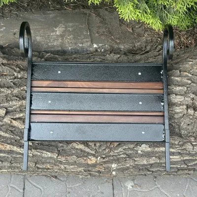 Бічна полиця Mzavod для мангалу Зевс на 12 шампурів темне дерево - 4 Бічна полиця Mzavod для мангалу Зевс на 12 шампурів темне дерево - 4 - Robinzon.ua