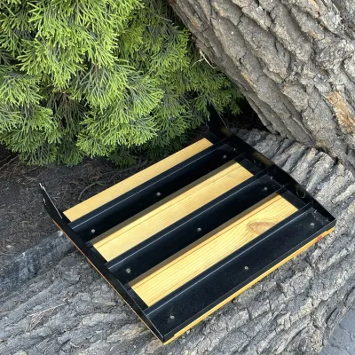 Боковая полка Mzavod для мангала Прометей на 9-12 шампуров светлое дерево - 3 Боковая полка Mzavod для мангала Прометей на 9-12 шампуров светлое дерево - 3 - Robinzon.ua