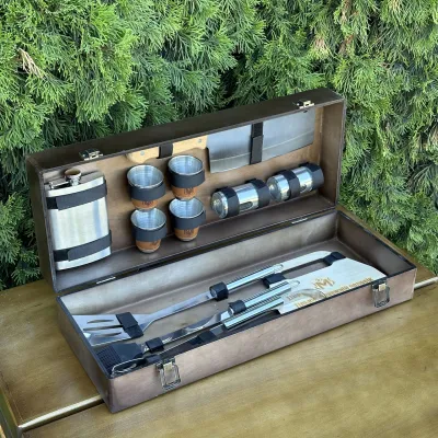 Набір для гриля Mzavod Гриль міні темний - 1 Набір для гриля Mzavod Гриль міні темний - 1 - Robinzon.ua