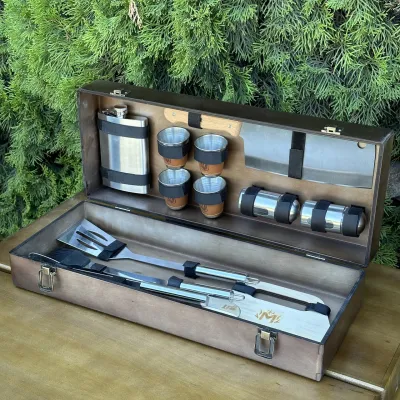 Набір для гриля Mzavod Гриль міні темний - 2 Набір для гриля Mzavod Гриль міні темний - 2 - Robinzon.ua