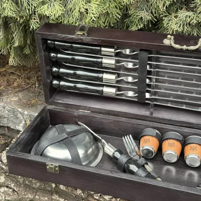 Подарочный набор Mzavod Есаул черный - 4 Подарочный набор Mzavod Есаул черный - 4 - Robinzon.ua