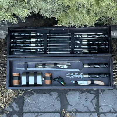 Подарунковий набір Mzavod Мисливець чорний - 1 Подарунковий набір Mzavod Мисливець чорний - 1 - Robinzon.ua