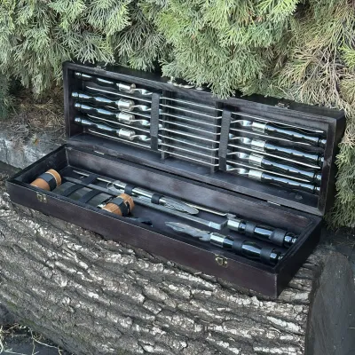 Подарунковий набір Mzavod Мисливець чорний - 2 Подарунковий набір Mzavod Мисливець чорний - 2 - Robinzon.ua