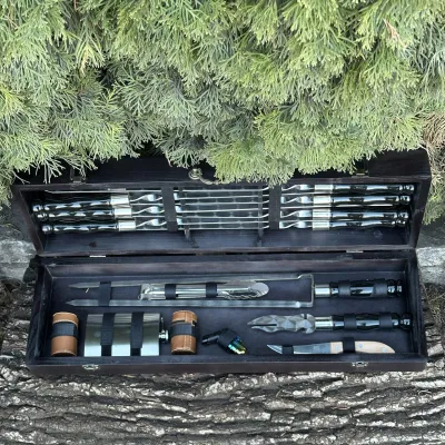 Подарунковий набір Mzavod Мисливець чорний - 3 Подарунковий набір Mzavod Мисливець чорний - 3 - Robinzon.ua