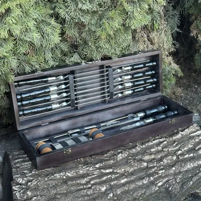 Подарунковий набір Mzavod Мисливець чорний - 4 Подарунковий набір Mzavod Мисливець чорний - 4 - Robinzon.ua