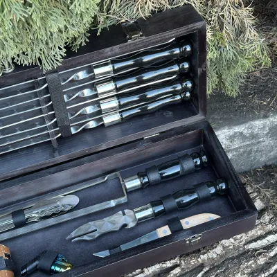 Подарунковий набір Mzavod Мисливець чорний - 5 Подарунковий набір Mzavod Мисливець чорний - 5 - Robinzon.ua