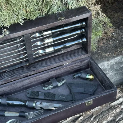 Подарунковий набір Mzavod Гетьман чорний - 6 Подарунковий набір Mzavod Гетьман чорний - 6 - Robinzon.ua