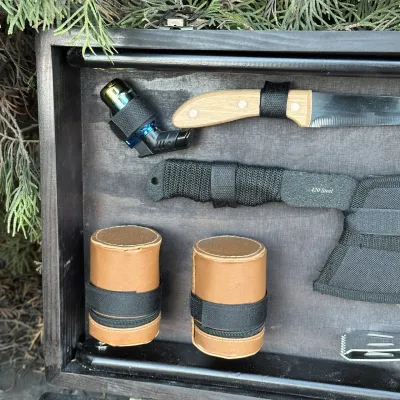 Подарунковий набір Mzavod Отаман кейс-столик чорний - 6 Подарунковий набір Mzavod Отаман кейс-столик чорний - 6 - Robinzon.ua