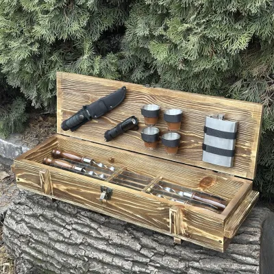 Подарунковий набір Mzavod Мілітарі світла текстура - 3 - Robinzon.ua