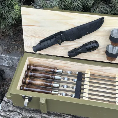 Подарунковий набір Mzavod Мілітарі оливковий - 4 - Robinzon.ua