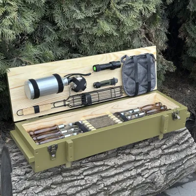 Подарунковий набір Mzavod Штурм оливковий - 1 Подарунковий набір Mzavod Штурм оливковий - 1 - Robinzon.ua