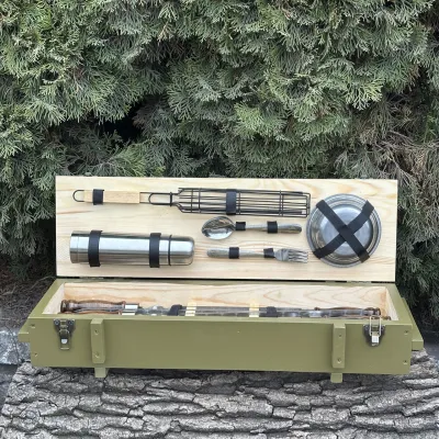 Подарунковий набір Mzavod Комбат оливковий - 2 Подарунковий набір Mzavod Комбат оливковий - 2 - Robinzon.ua