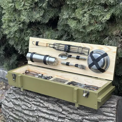 Подарунковий набір Mzavod Комбат оливковий - 3 Подарунковий набір Mzavod Комбат оливковий - 3 - Robinzon.ua