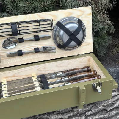 Подарунковий набір Mzavod Комбат оливковий - 5 Подарунковий набір Mzavod Комбат оливковий - 5 - Robinzon.ua