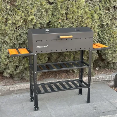 Мангал-барбекю Mzavod Геліос на 12 шампурів 4мм - 1 Мангал-барбекю Mzavod Геліос на 12 шампурів 4мм - 1 - Robinzon.ua