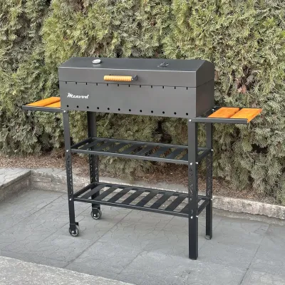 Мангал-барбекю Mzavod Геліос на 12 шампурів 4мм - 3 Мангал-барбекю Mzavod Геліос на 12 шампурів 4мм - 3 - Robinzon.ua