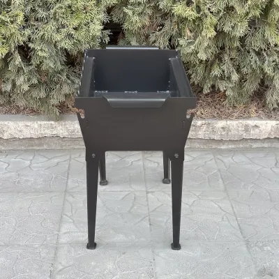 Мангал Mzavod Тесей на 6 шампурів 3мм на ніжках - 3 Мангал Mzavod Тесей на 6 шампурів 3мм на ніжках - 3 - Robinzon.ua