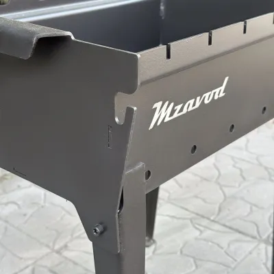 Мангал Mzavod Тесей на 6 шампурів 3мм на ніжках - 6 Мангал Mzavod Тесей на 6 шампурів 3мм на ніжках - 6 - Robinzon.ua