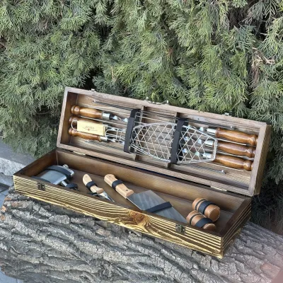 Подарунковий набір Mzavod Майстер BBQ світла текстура - 2 - Robinzon.ua